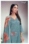 Ruwanthi 2119 By Ganga Heavy Printed Cotton Silk Dress Material